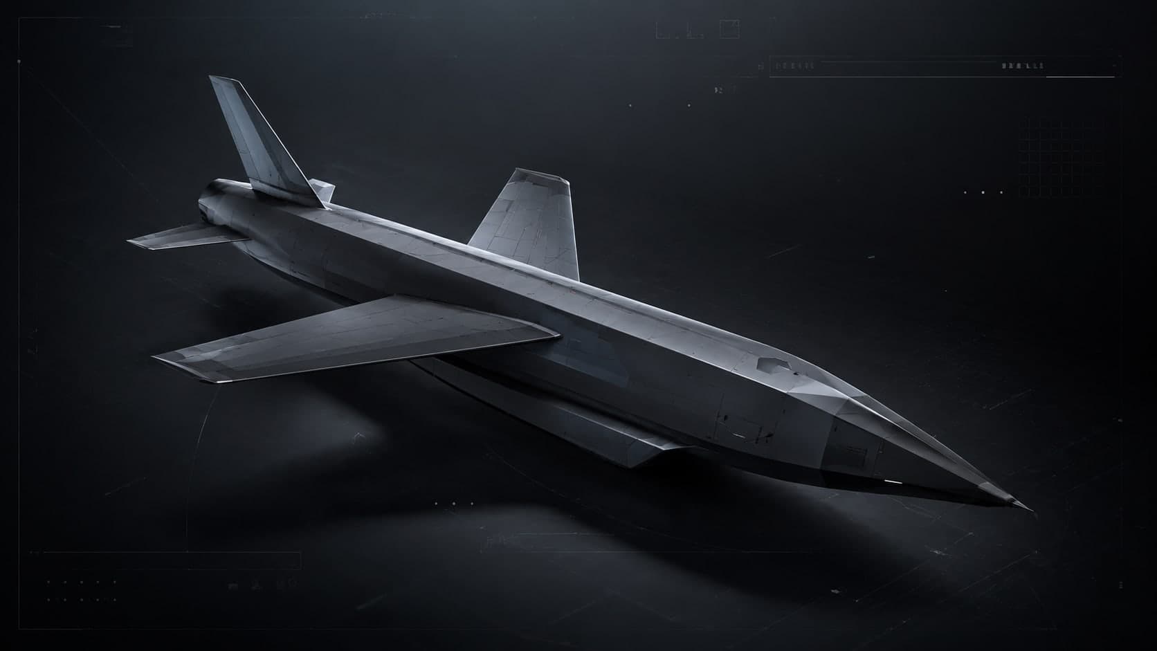 Orion-T1 Block 2 target drone with pointed radome, chined fuselage, swept wing and aft-mounted engine